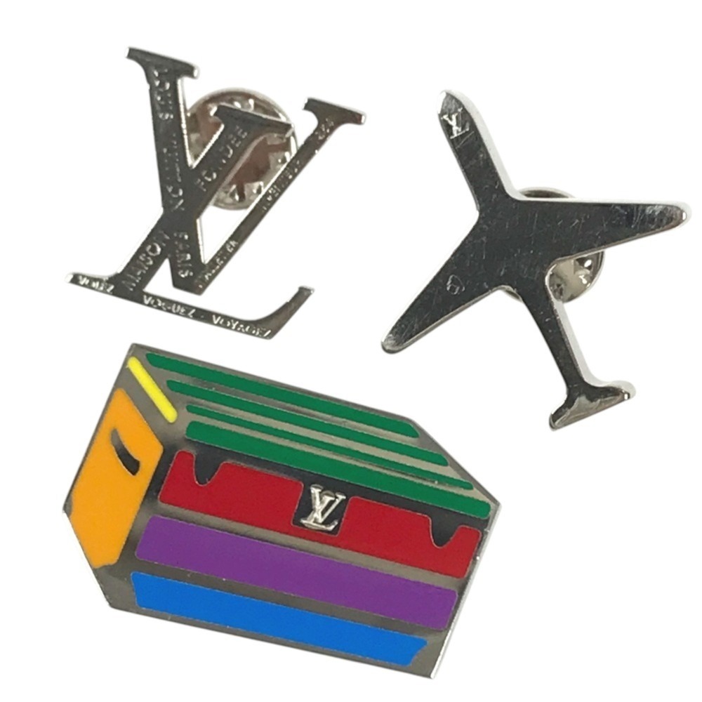LOUIS VUITTON Silver Brooch